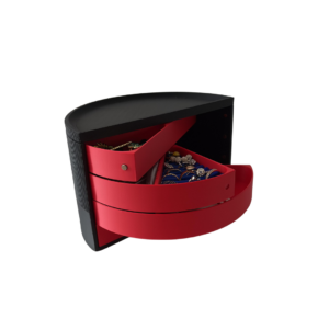 Modern jewelry organizer with drawers